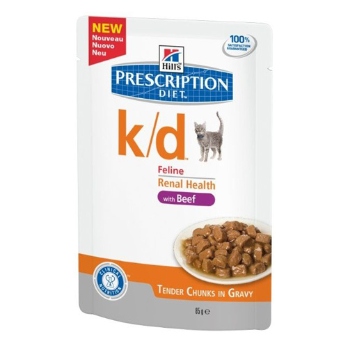 Hill's Prescription Diet k/d Feline с говядиной